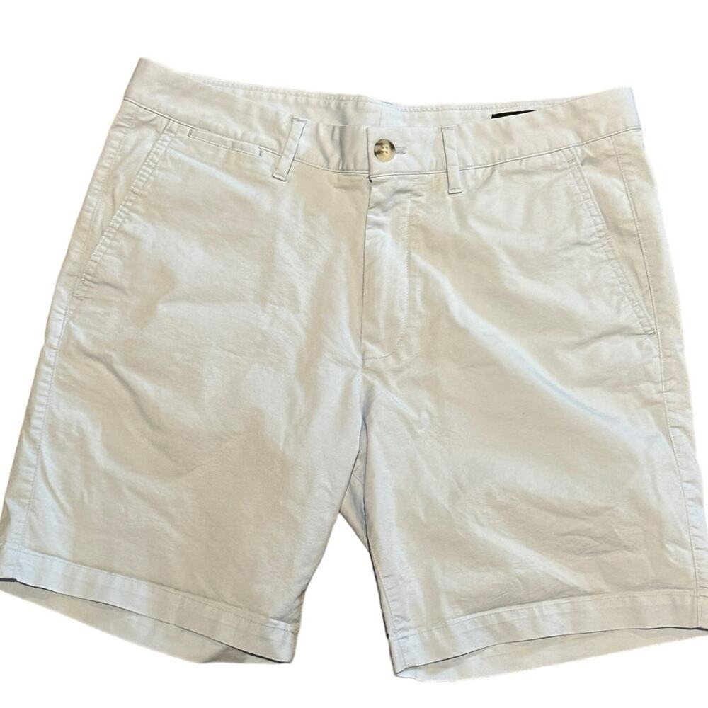 Bonobos Mens Size 33 Pastel Blue Flat Front Shorts